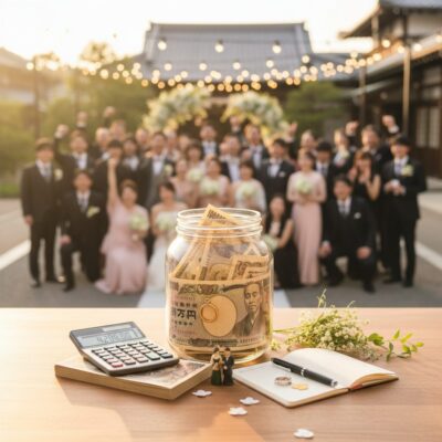 ゲスト80人の結婚式費用はいくら？平均相場と節約のポイント アイキャッチ