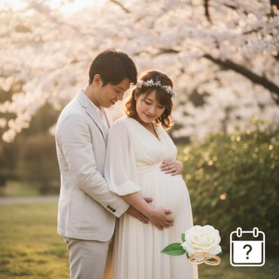 マタニティ婚のベストな時期は？体調に配慮したスケジュールと費用 アイキャッチ