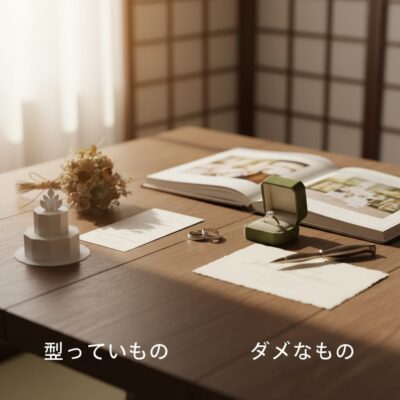 【項目別】結婚式の見積もりで「削っていいもの」「ダメなもの」一覧 アイキャッチ