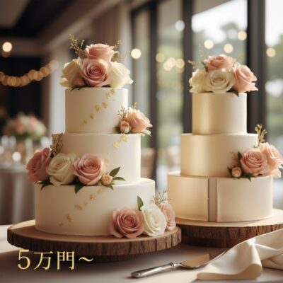 ウェディングケーキの費用相場と、イミテーションケーキの活用法 アイキャッチ