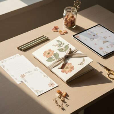 芳名帳（ゲストブック）は手作りで！おしゃれで簡単な無料テンプレート アイキャッチ