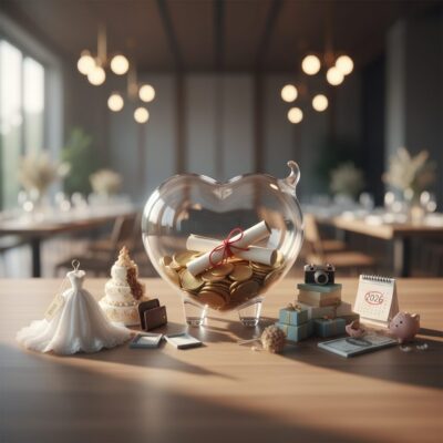 結婚式を挙げた先輩カップルの「お金の後悔」ランキングTOP5 アイキャッチ