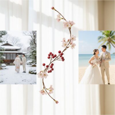 冬（1月・2月）と夏（7月・8月）の結婚式が安い理由！オフシーズンの活用法 アイキャッチ